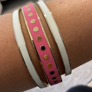 Set of 3 Kate Spade bangles!